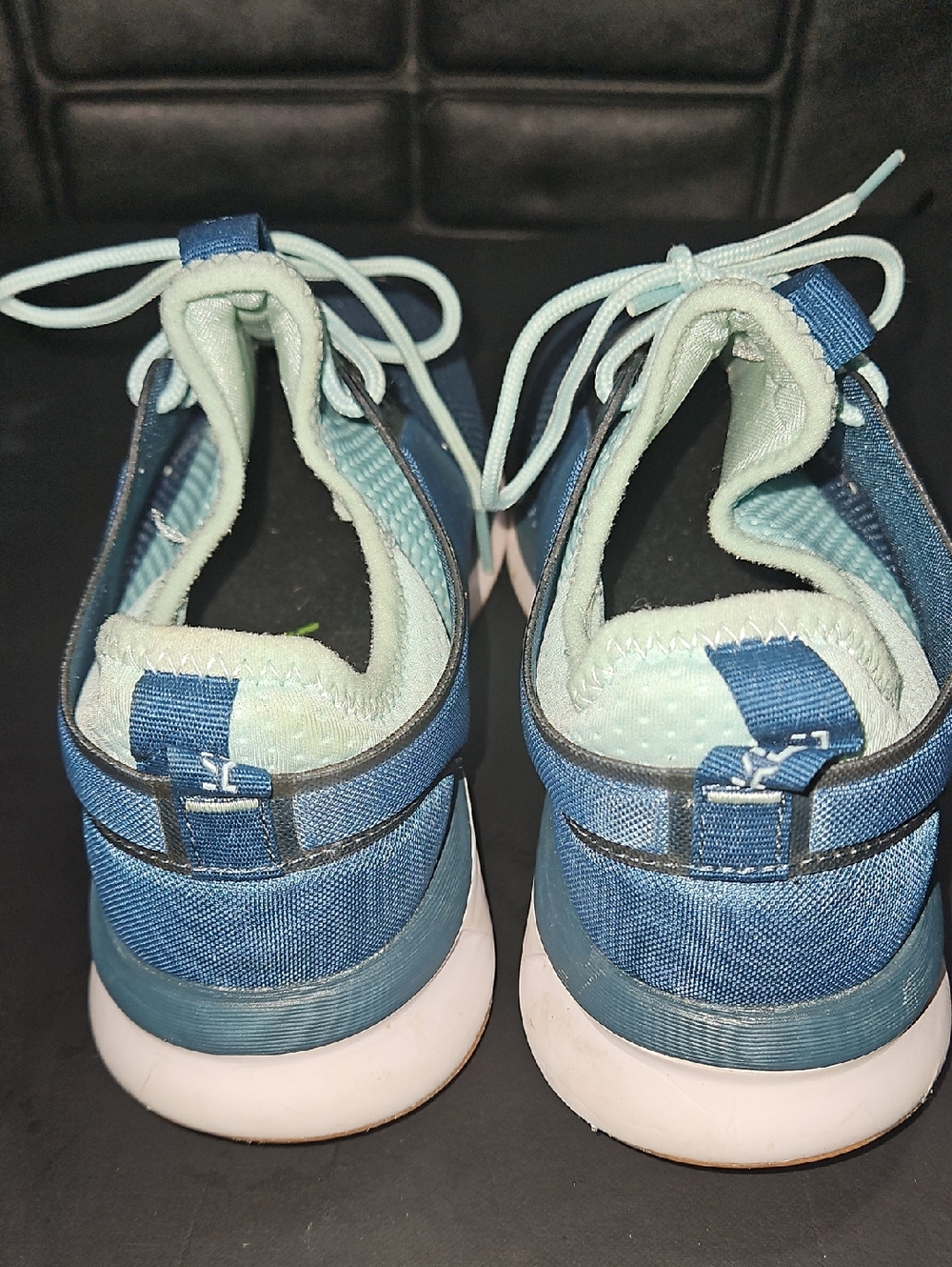 KURU Atom Cloud Blue Athletic Outdoor Trail Comfort Sneakers Size 7.5 Wide - Picture 4 of 14
